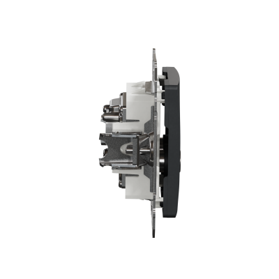 Sedna Design & Elements Gniazdo antenowe RTV przelotowe 10dB czarny antracyt SDD114478R SCHNEIDER (SDD114478R)